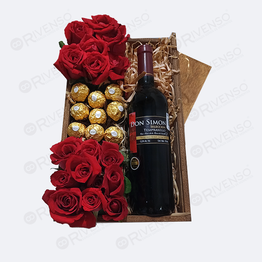 Rosas Chocolates Simon