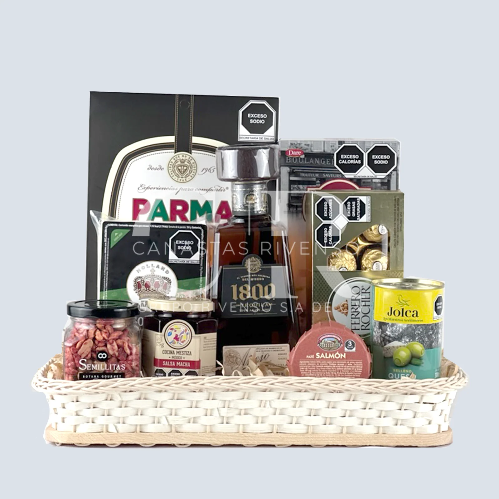 Canastas Gourmet a Domicilio - Regala Canastas - Canastas Navideñas - Arcones Navideños